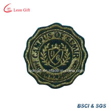 Custom Embroideried Patch Gold Thread Embroidery Badge